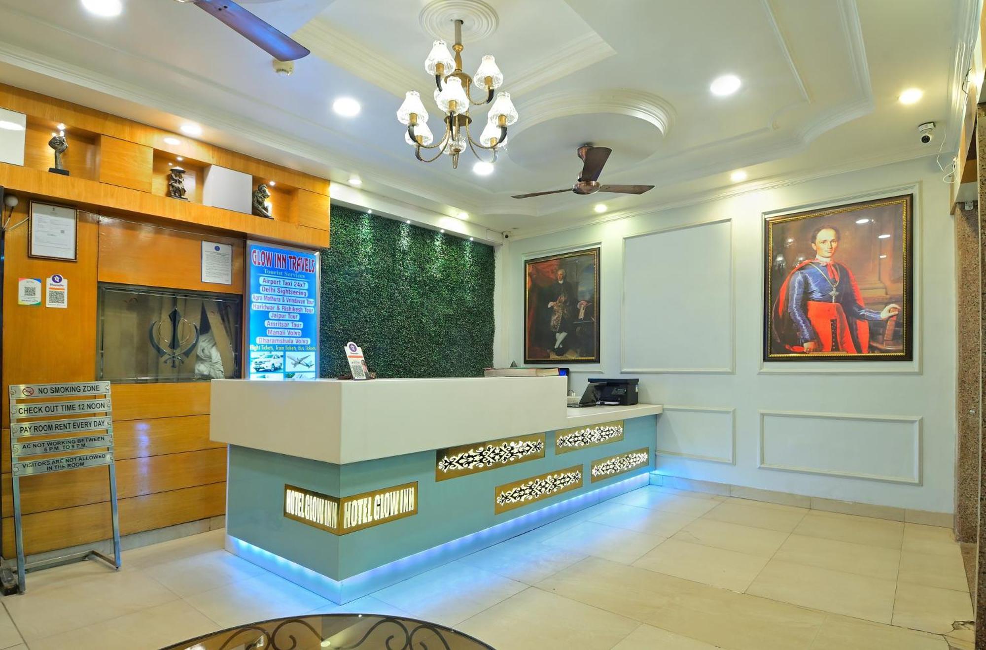 Hotel Glow Inn Paharganj-3 Mins Walk From New Delhi Railway Station Dış mekan fotoğraf