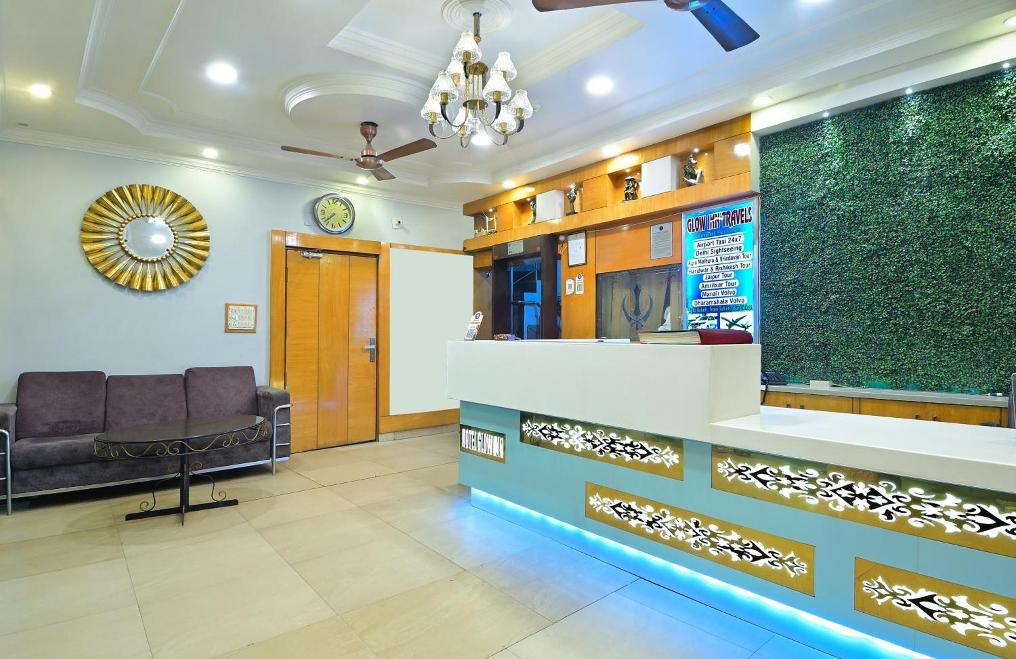 Hotel Glow Inn Paharganj-3 Mins Walk From New Delhi Railway Station Dış mekan fotoğraf