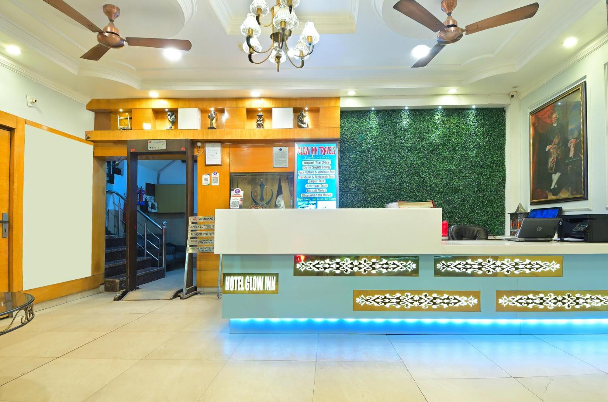 Hotel Glow Inn Paharganj-3 Mins Walk From New Delhi Railway Station Dış mekan fotoğraf