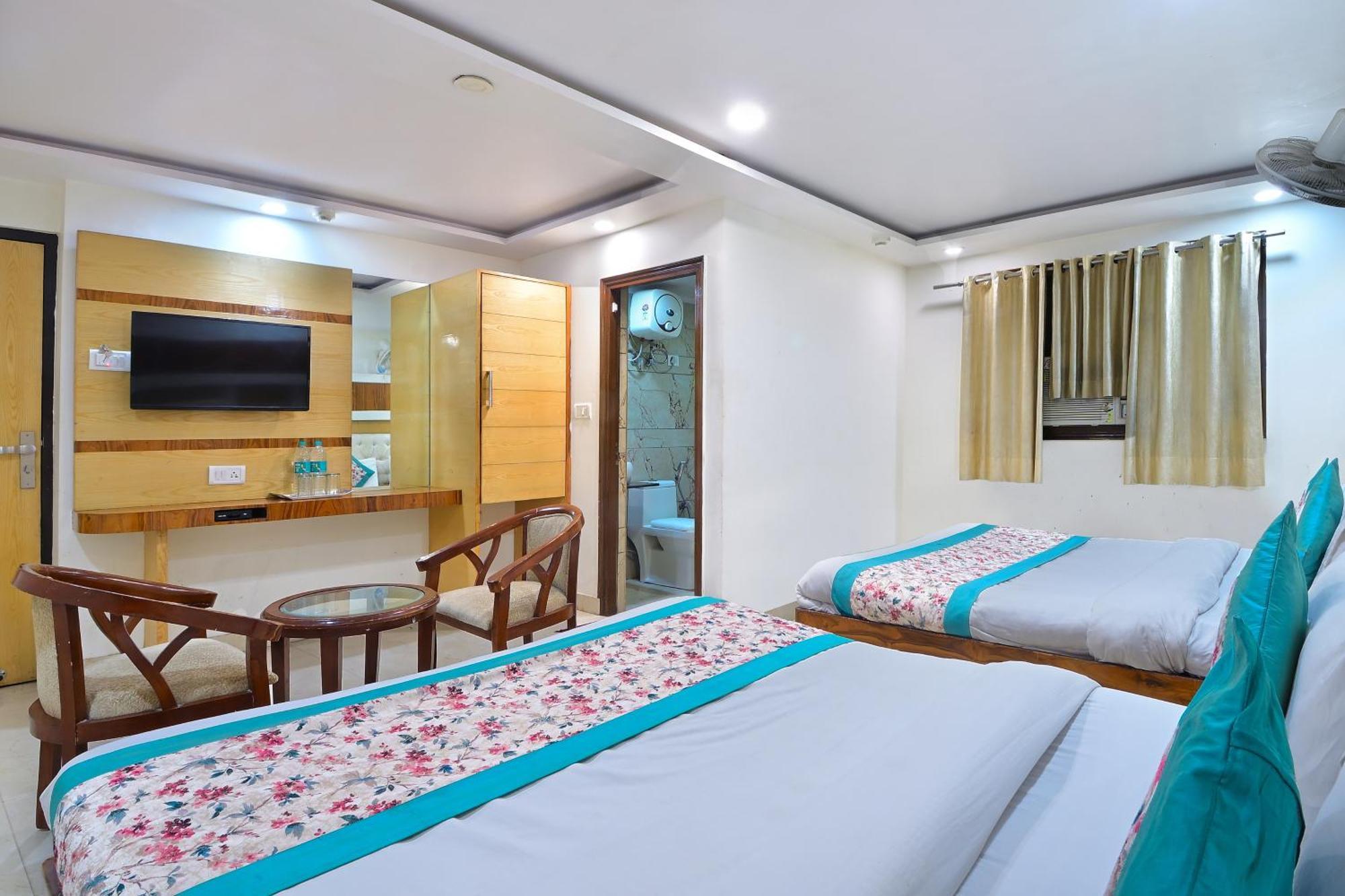 Hotel Glow Inn Paharganj-3 Mins Walk From New Delhi Railway Station Dış mekan fotoğraf